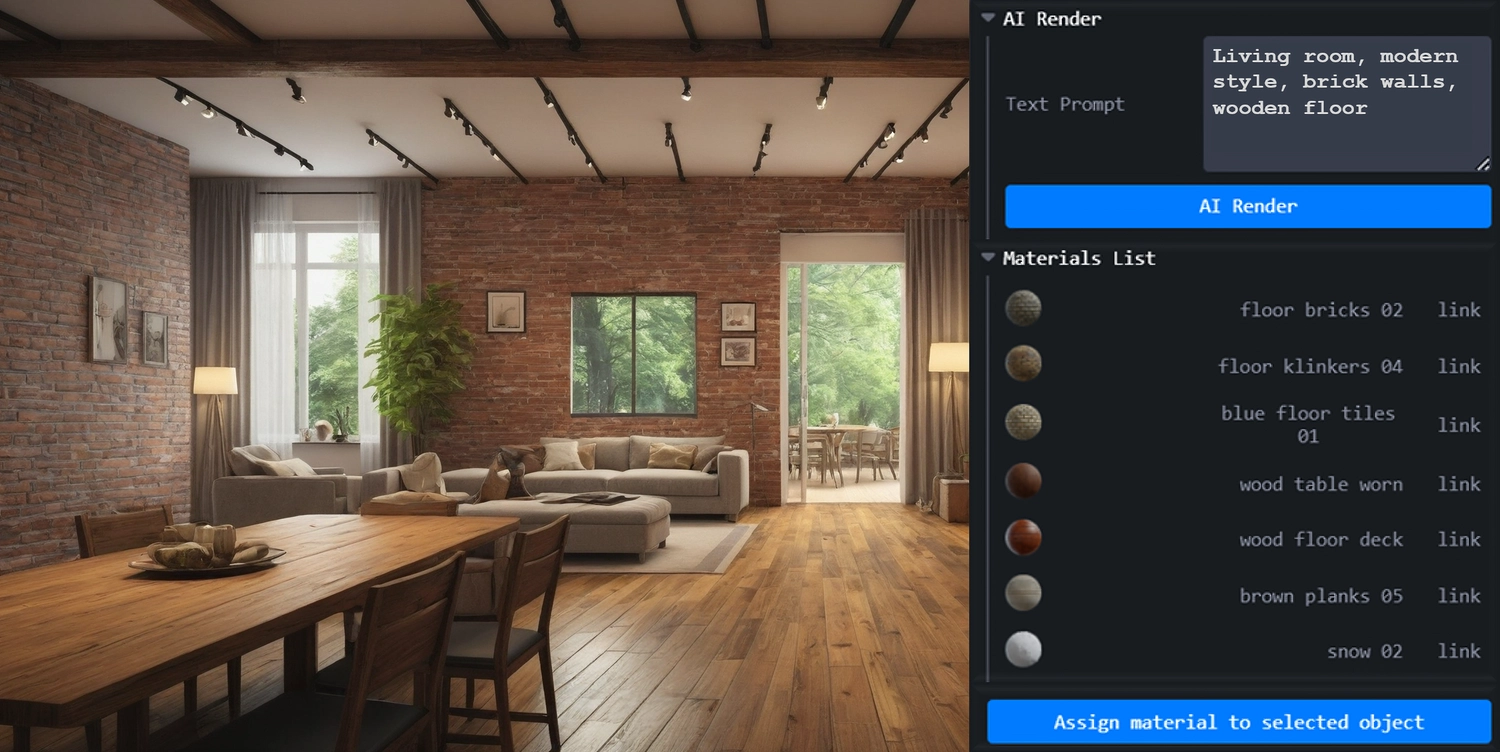 AI Render Example